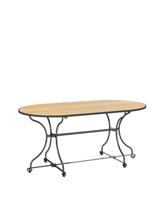 Fontenay Table Teak oval, foldable