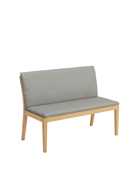 Cushion for Valencia Seat Element Centre 120 Stone/seams Taupe