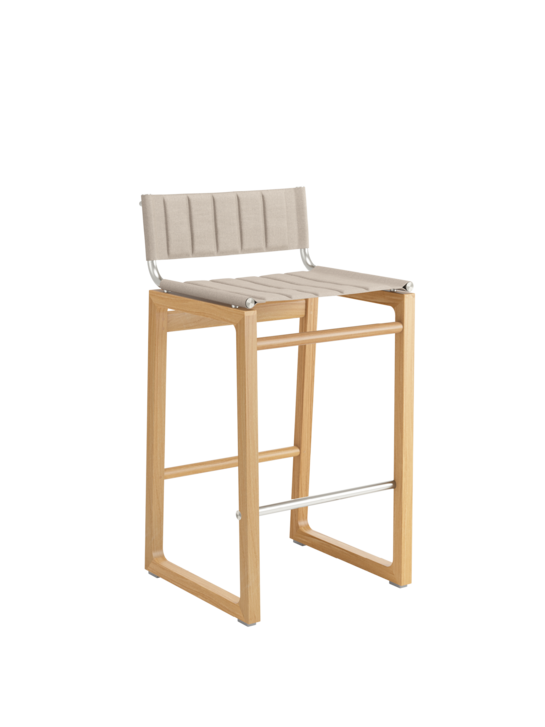 Benton Bar Stool Stormy Grey fixed