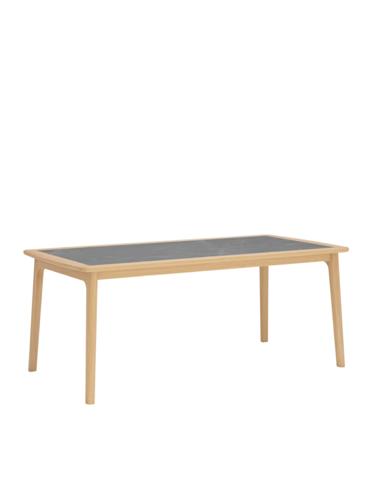 Preston Table Teak/Ceramic