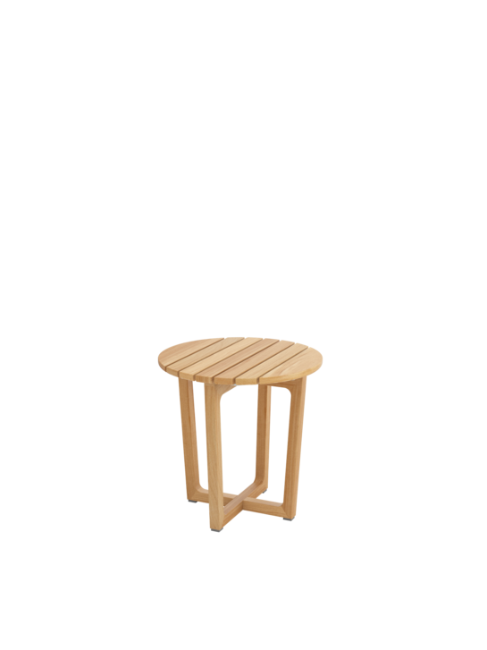 Benton Side Table Teak low