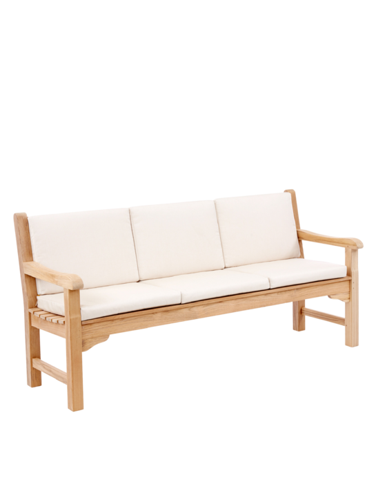 Back Cushion for Summerfield / Kensington Seat 180 Sand, Set of 3