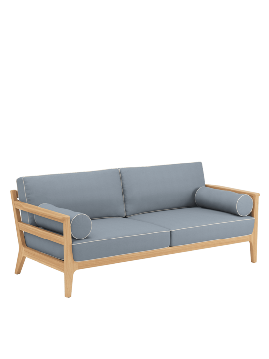 Newhaven Sofa incl. cushions Indigo/seams Linum