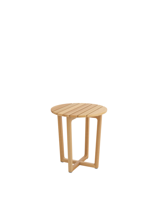 Benton Side Table Teak high
