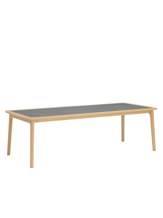Preston Table Teak/Ceramic
