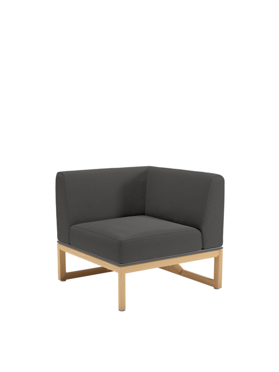 Trey Lounge Corner Element incl. cushions Anthracite