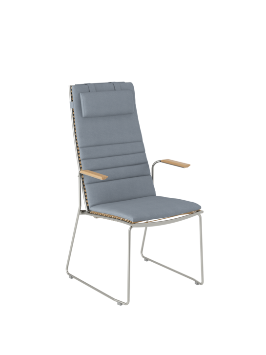 Cushion for Pan High Back Chair 75 Indigo