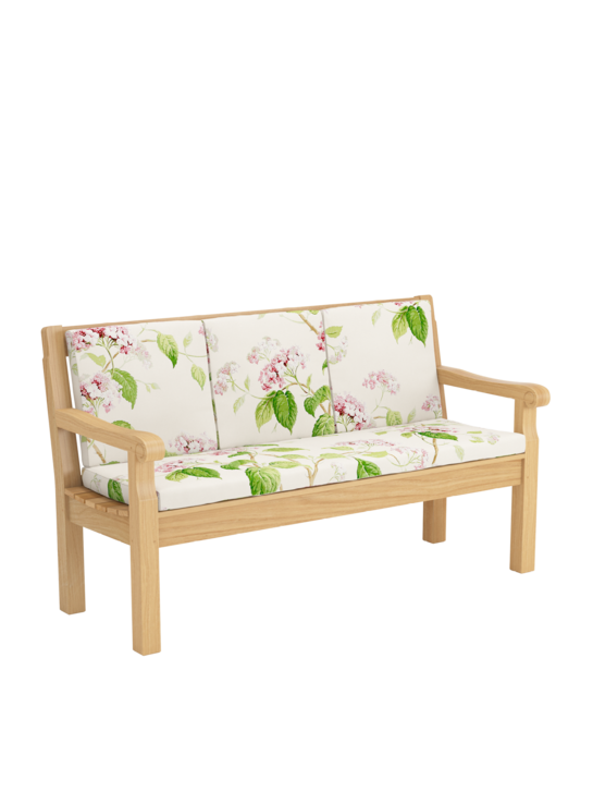 Back Cushion for Summerfield / Kensington Seat 150 Hortensia Rose Pink, Set of 3