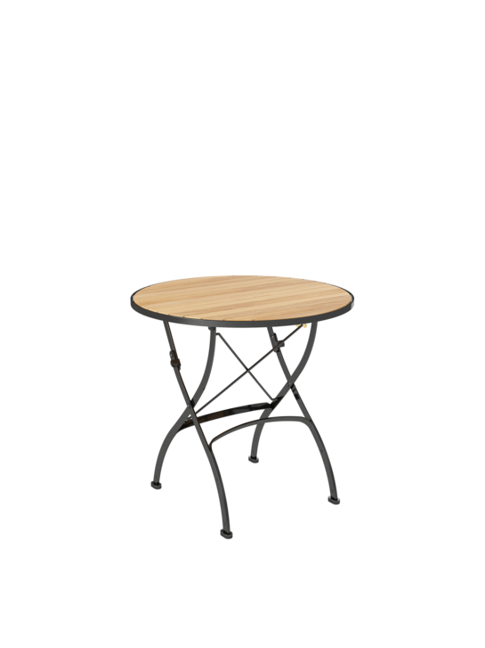 Fontenay Table Teak round, foldable