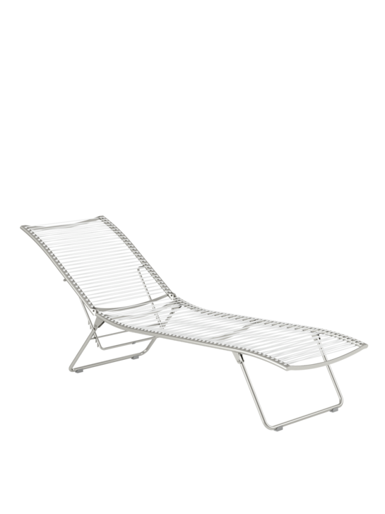 Pan Lounger White