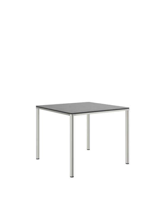 Portland Table Stainless Steel/HPL Shade