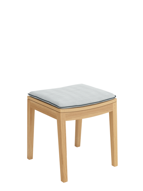 Seat Cushion for Valencia Footstool River piped