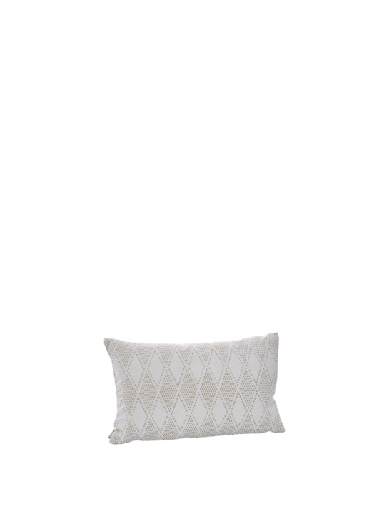 Pietra Feather Cushion 45 x 30 Cream