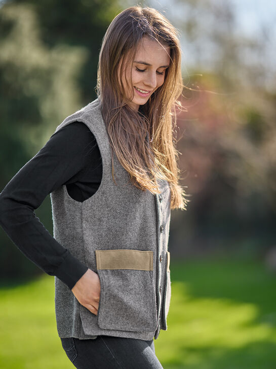 Loden Waistcoat Size S/M