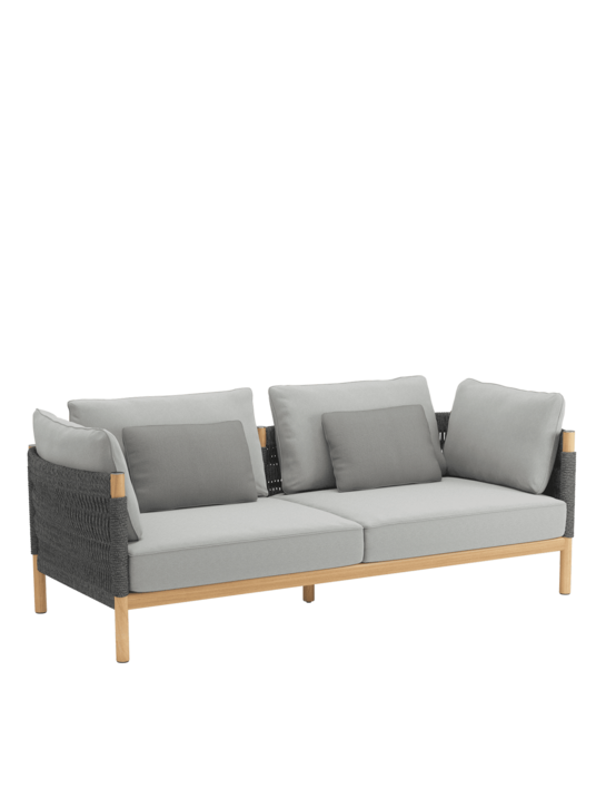 Cavo Lounge Sofa Anthracite incl. cushions Moon