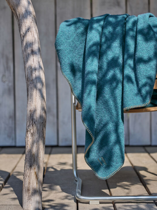 Cassis Plaid Blue 190 x 145