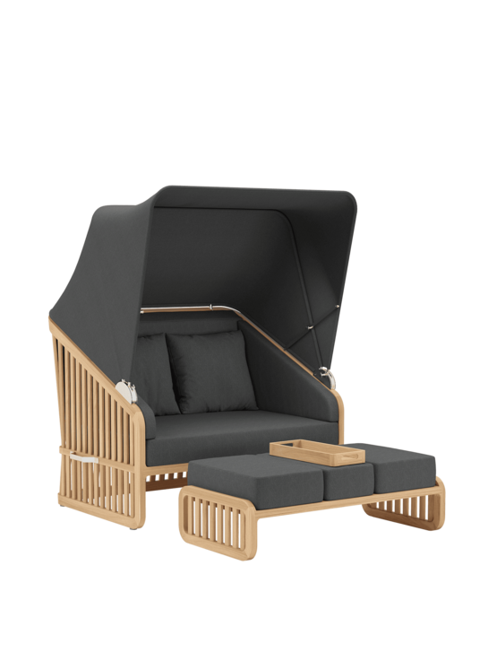 Newcastle Set Medium incl. cushions Anthracite